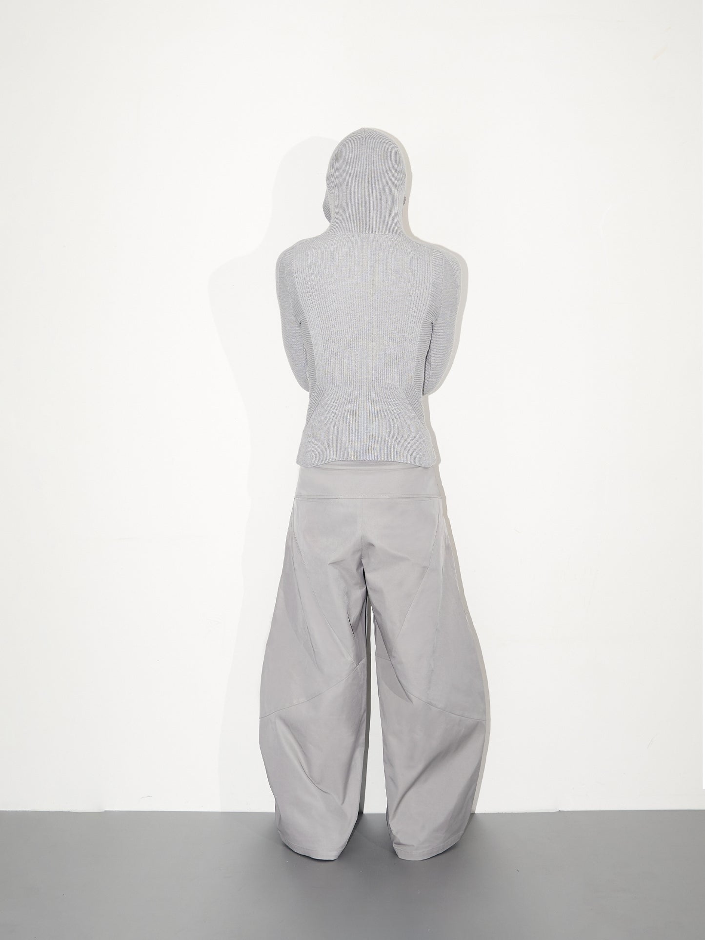 Deconstructed Line Waterproof Casual Pants