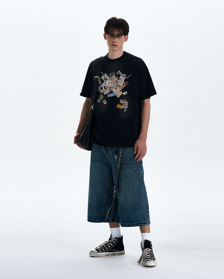 Washed Print T-Shirt