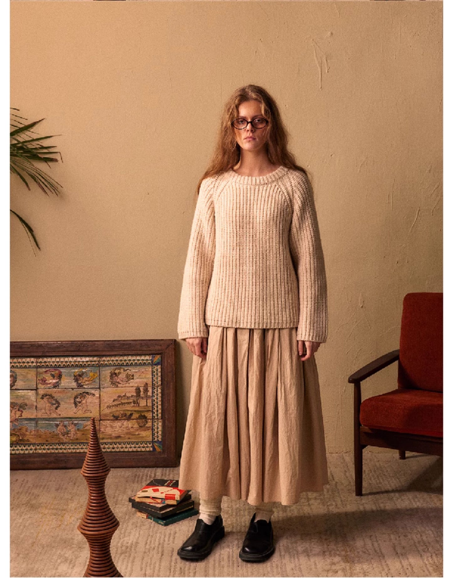 Unisex Loose Raglan Sweater