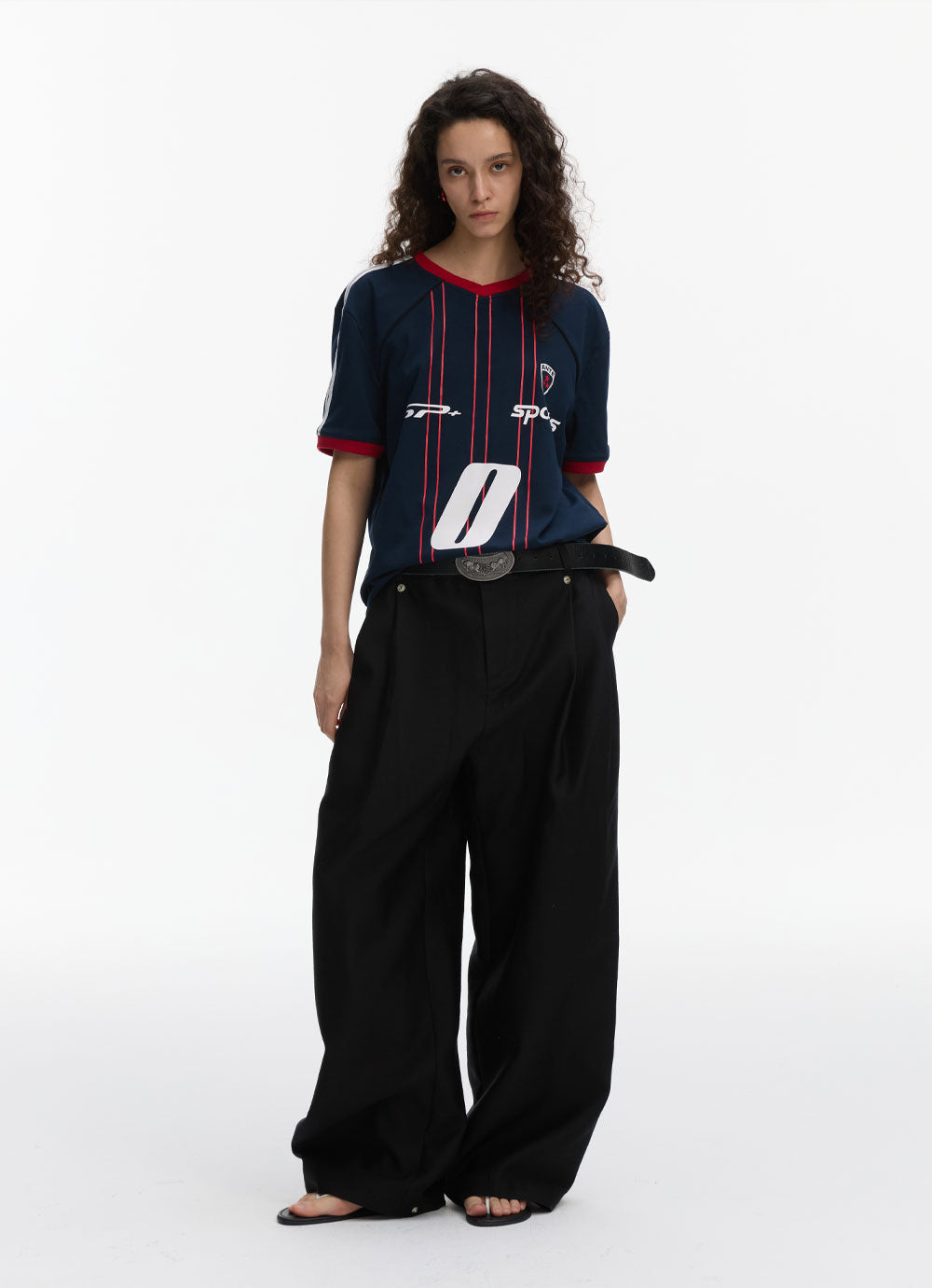 Round Neck Motorcycle T-Shirt