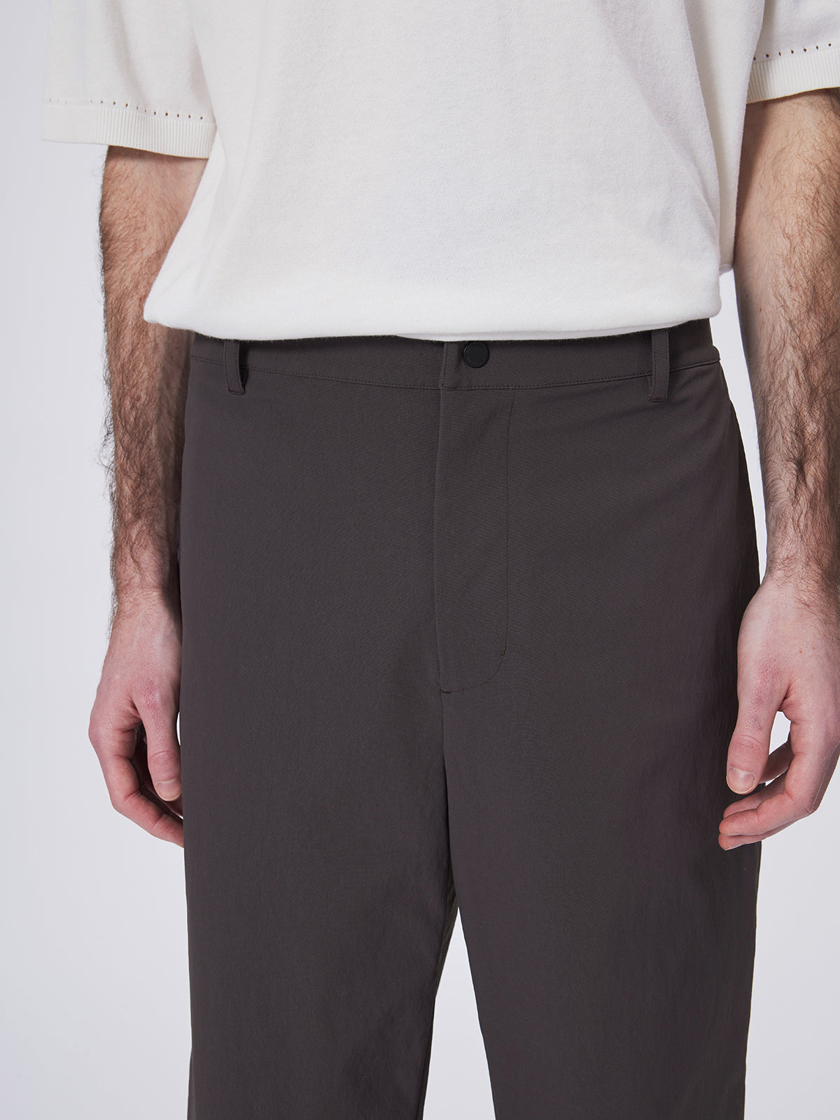 Water-repellent Straight Pants