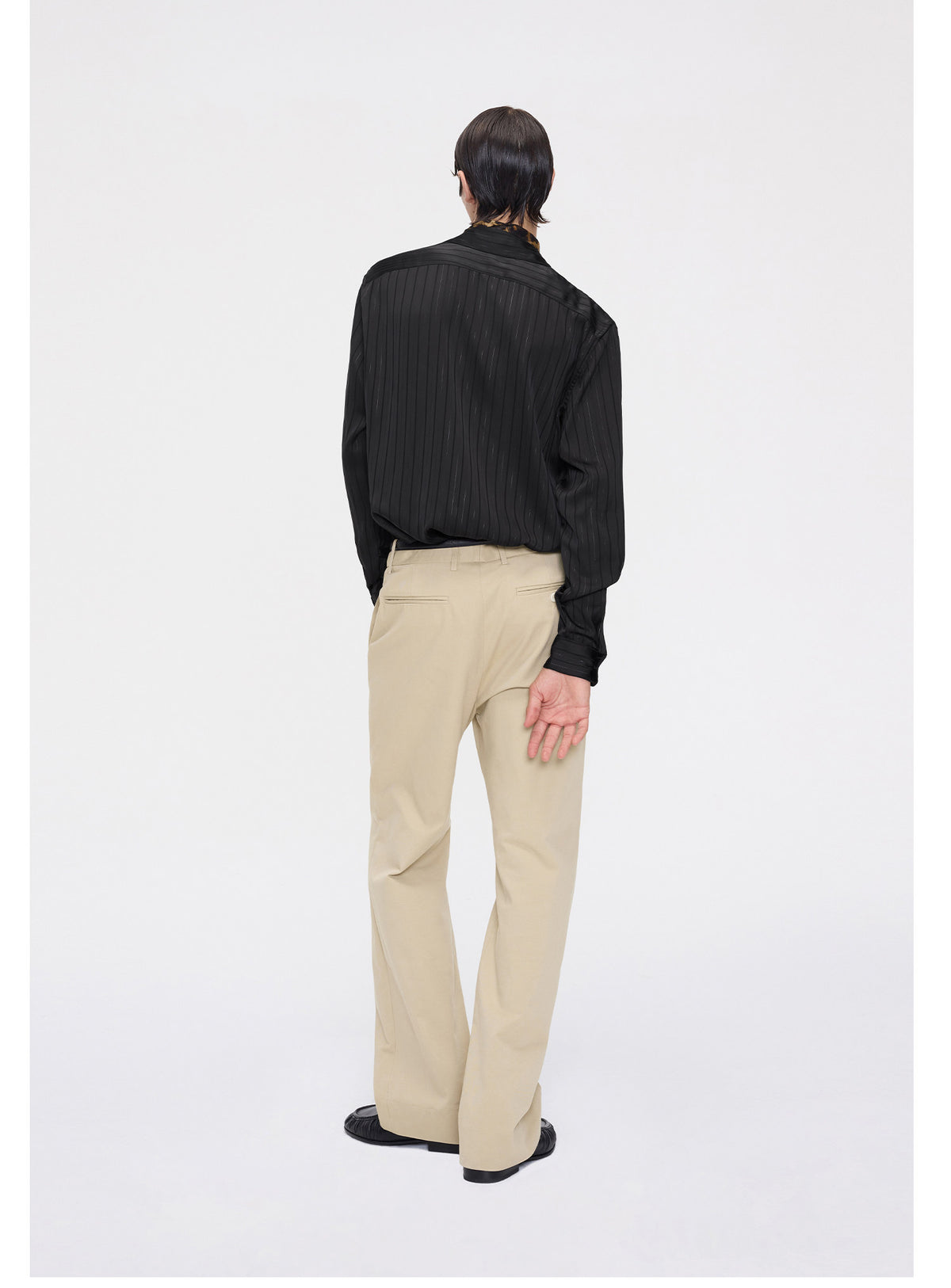 Relaxed-Fit Straight Casual Pants