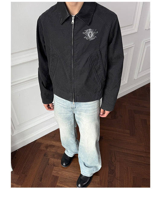 Lambskin Collar Hunting Jacket