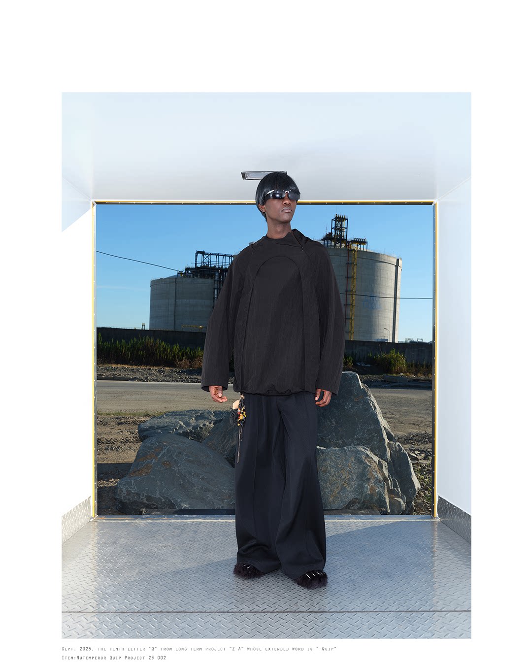 Irregular Cut Frill Jacket