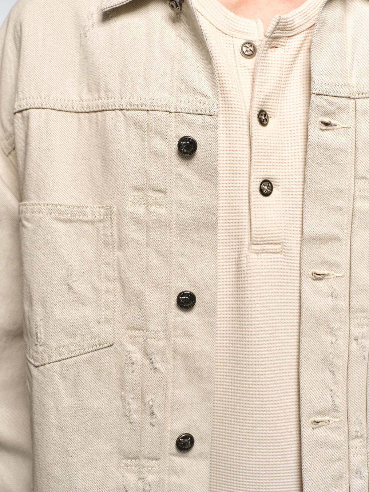 Vintage Washed Denim Jacket