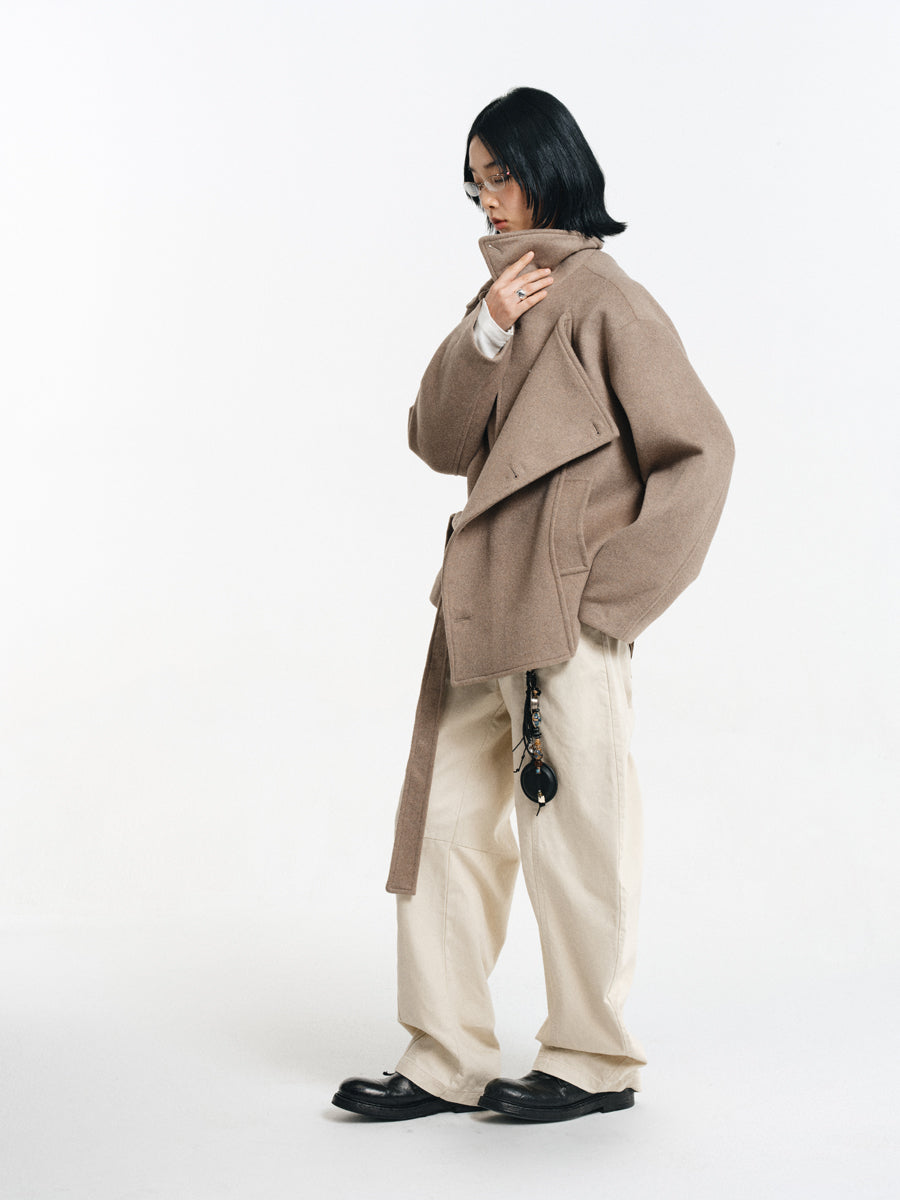 Sheep Wool Overcoat