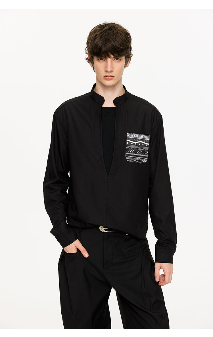 Fake Two-Piece Shirt