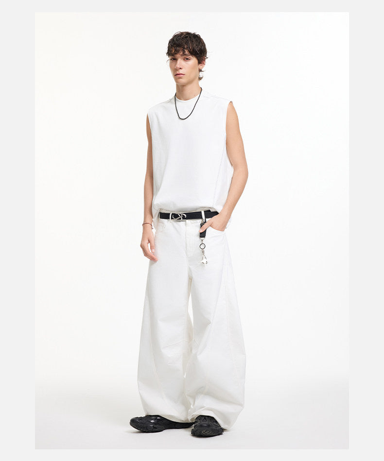 Functional Sports Style Sleeveless Top
