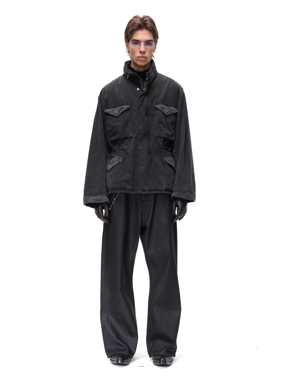 Waxed Horn Jeans