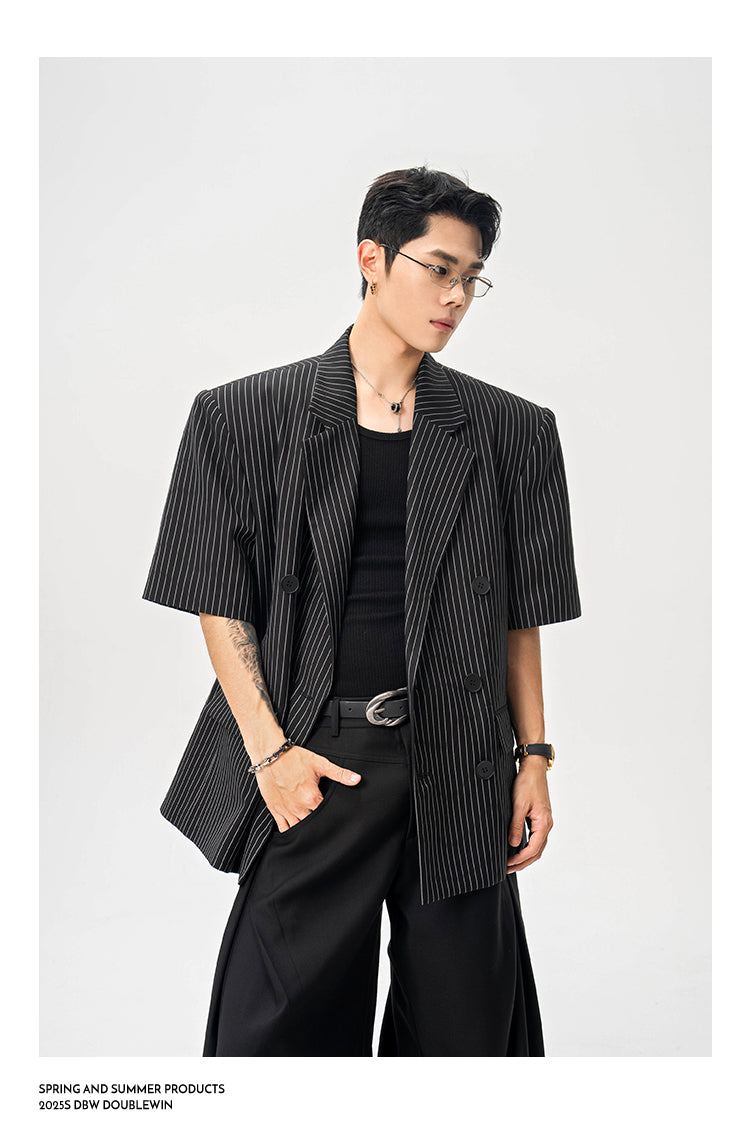 Wide Shoulder Jacket