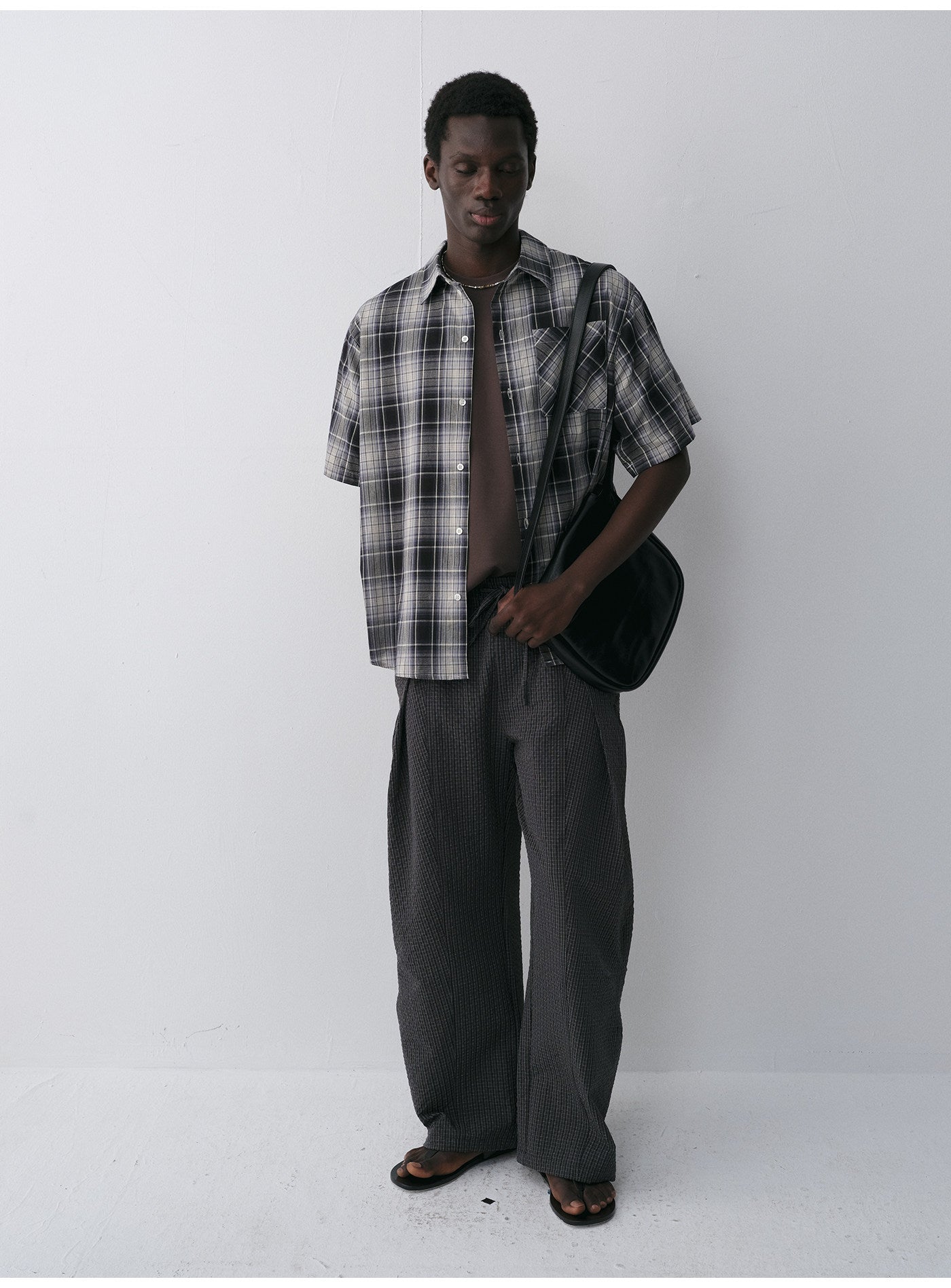 Checkered Shirt with UV Protection