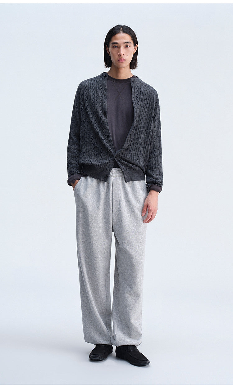 Retro Loose-Fit Casual Knit Cardigan