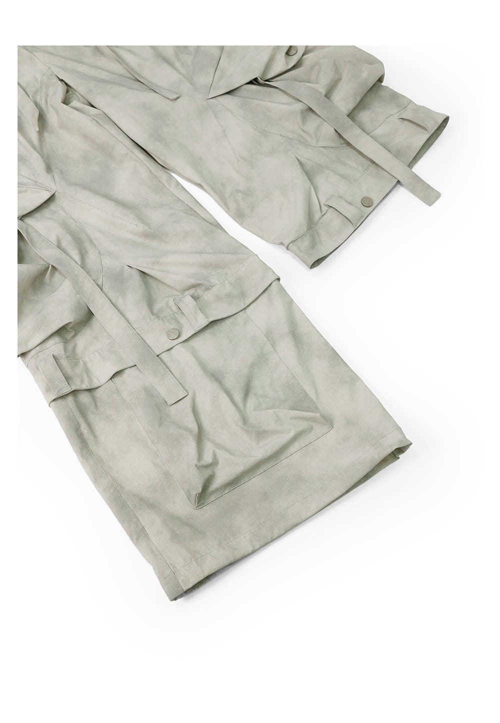 Cargo Pants with Waist Ripple Pockets