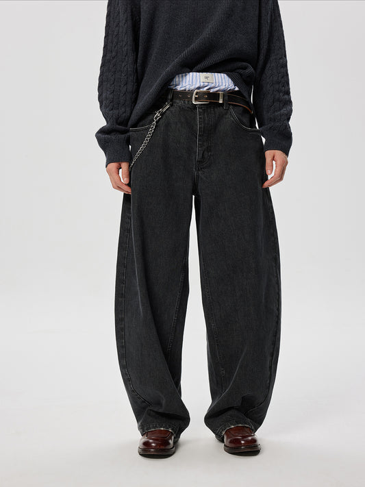 Bamboo Yarn 3D Scimitar Jeans