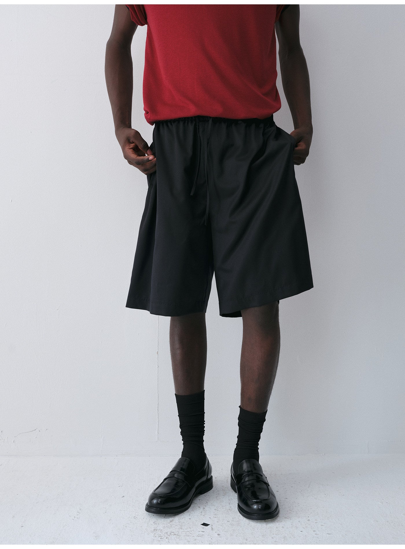 Wool Casual Shorts