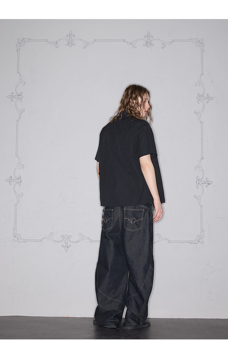 Mix of different materials Shirt