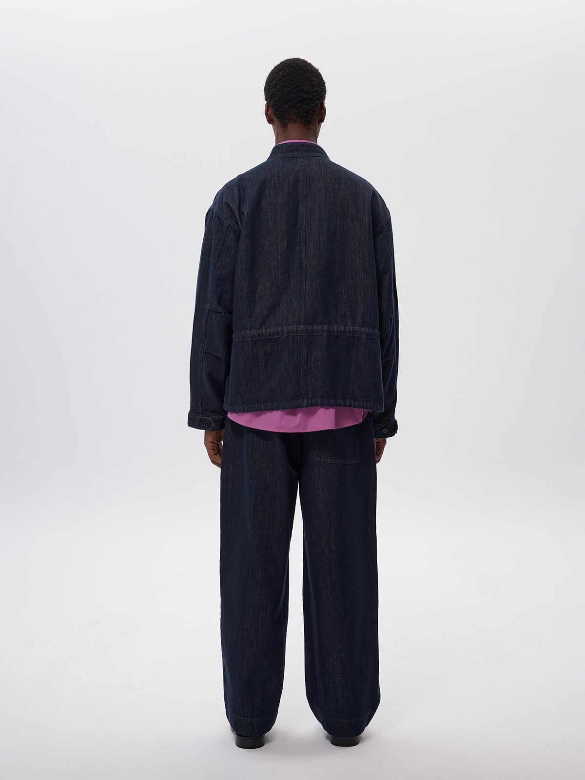 Paper Yarn Blend Denim Jacket