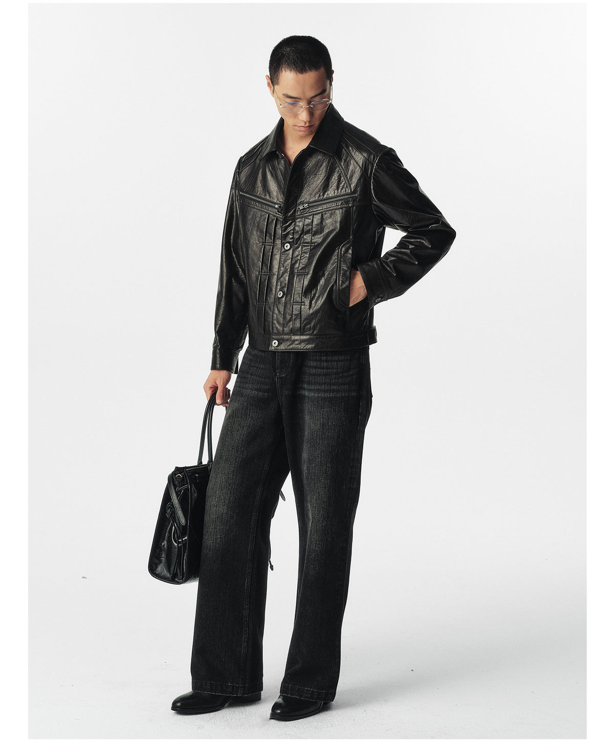 Waxed Cowhide Jacket