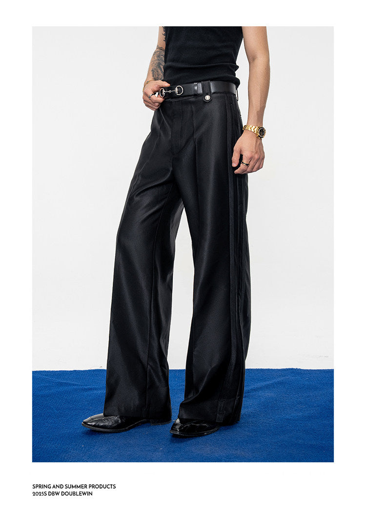 Loose Wide-Leg Casual Pants