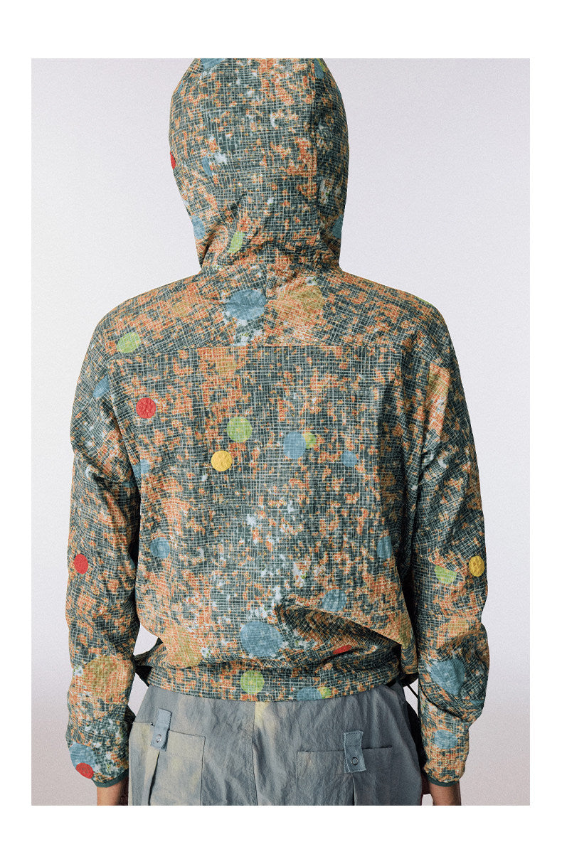 Bionic Surface Check Pattern Jacket