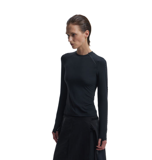 Latex Neck-Stretch T-Shirt
