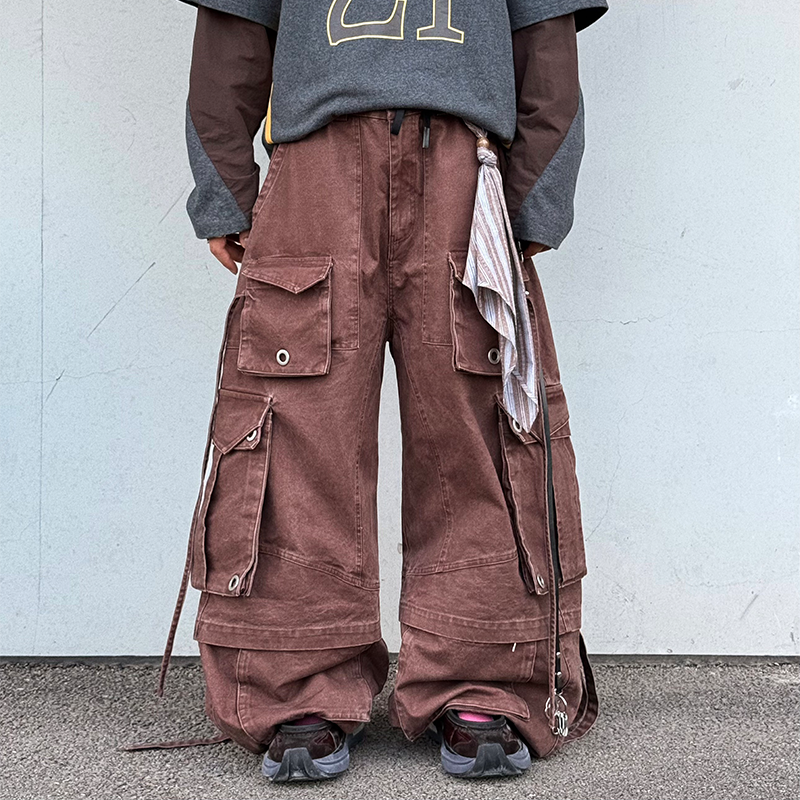 Detachable Workwear Casual Pants