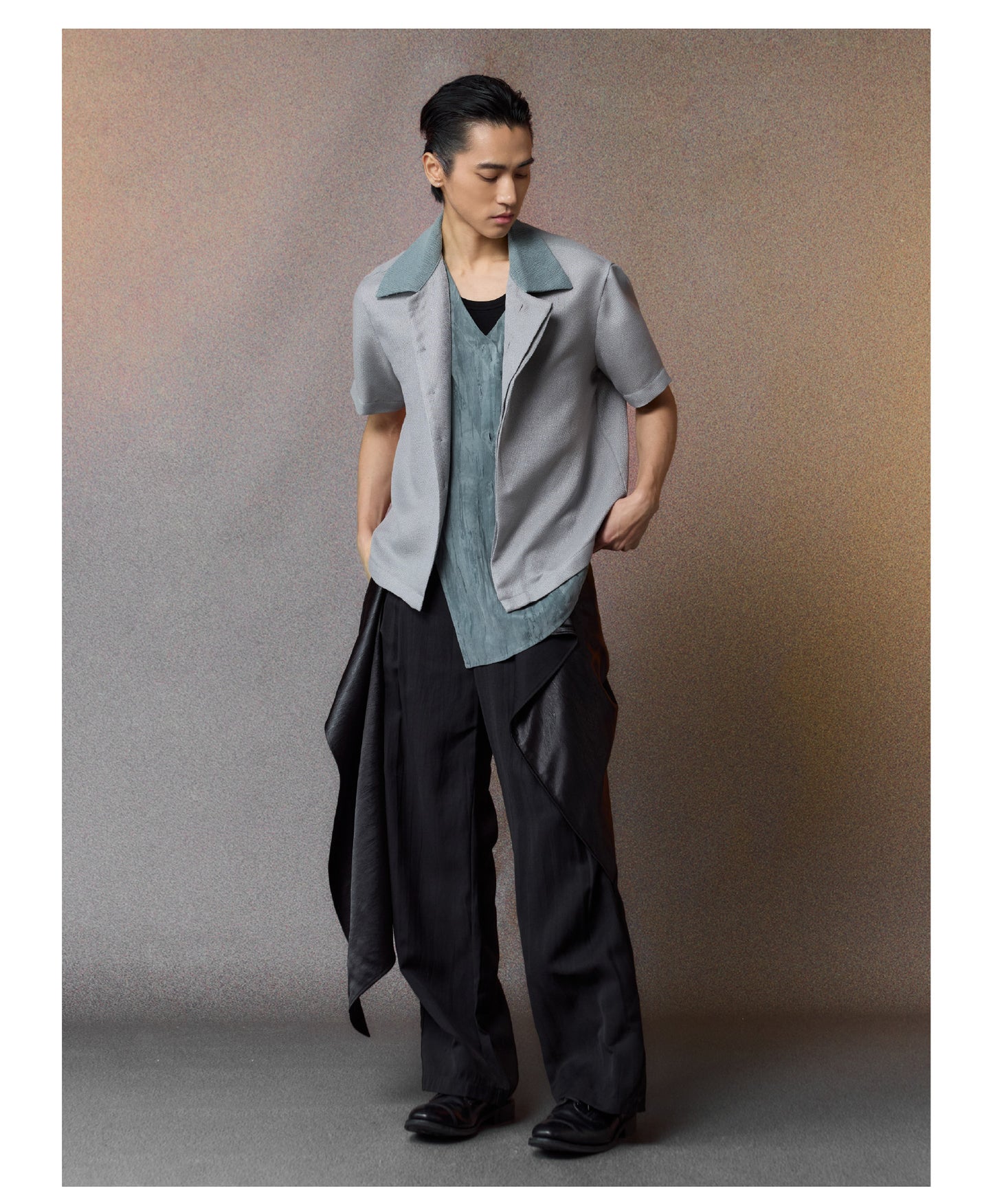 Color-Blocked Shirts in a Variety of Designs