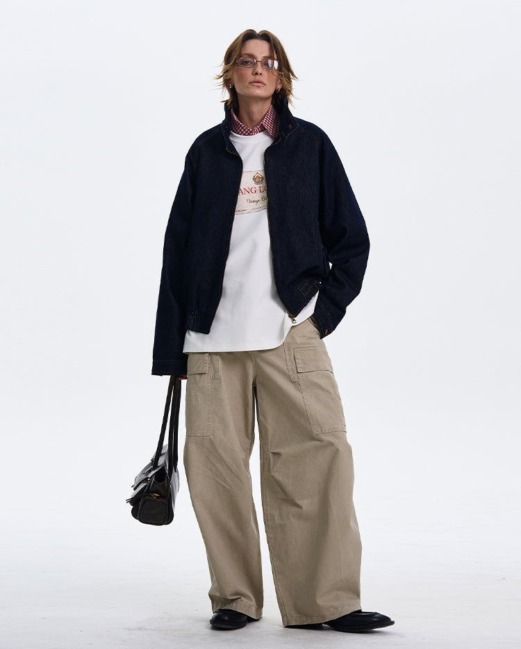 Harrington Denim Jacket