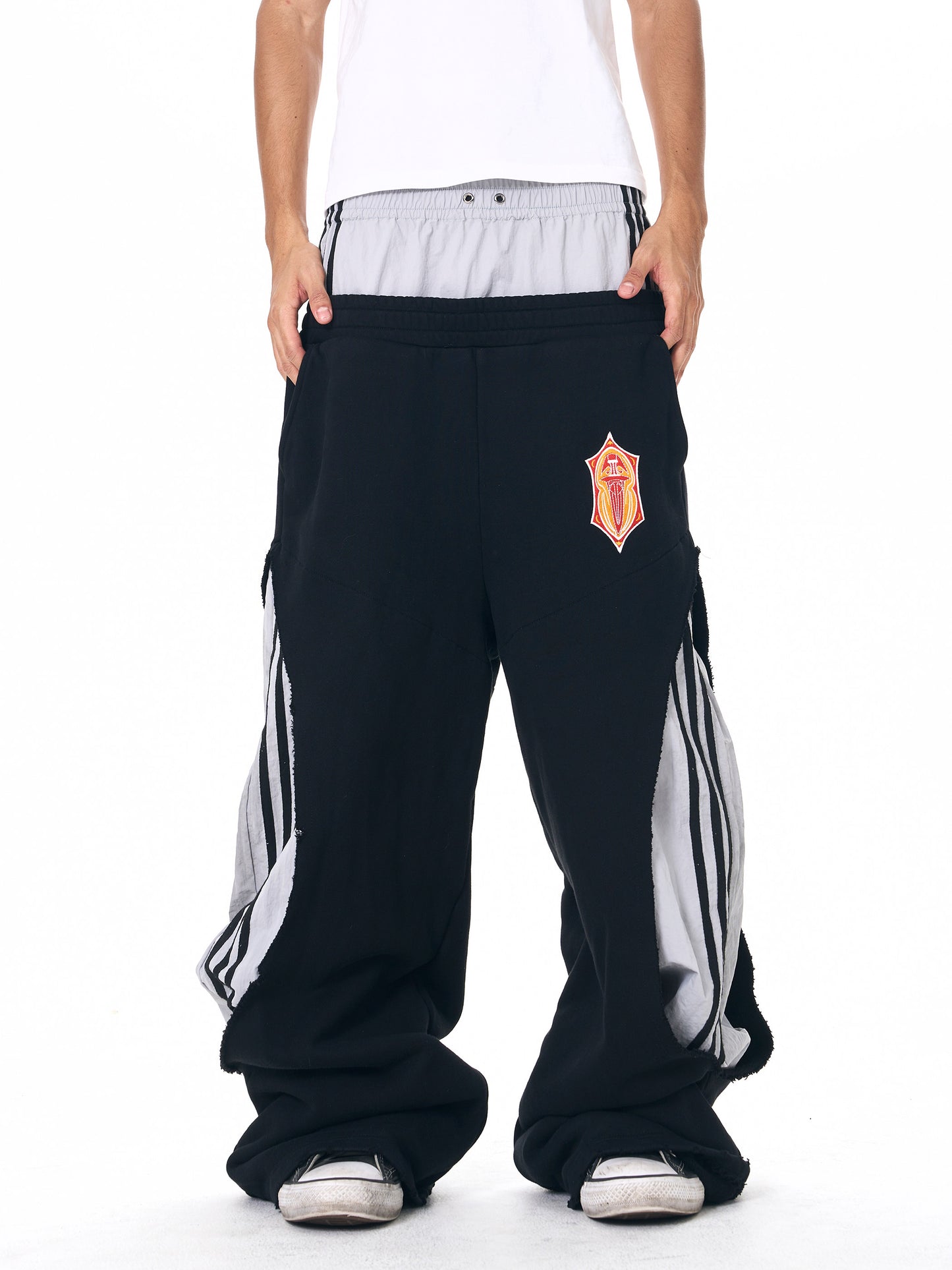 Faux Two-Piece Sweatpants