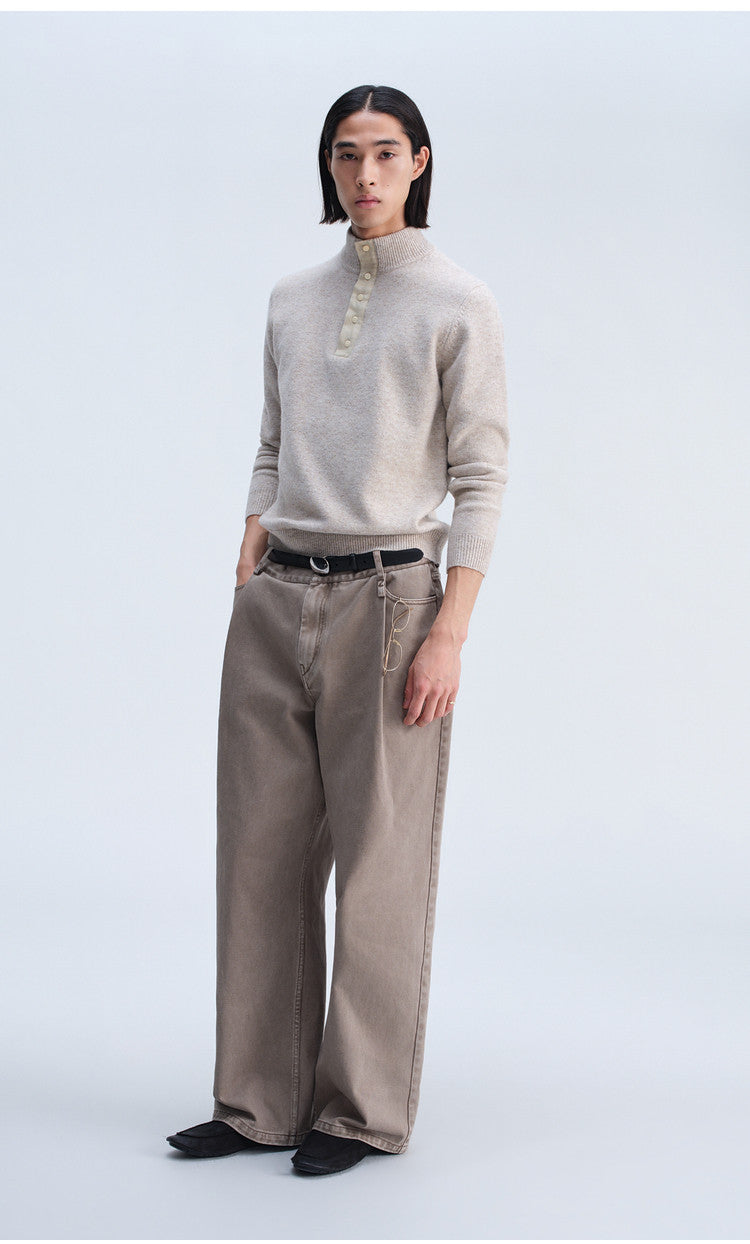 Button-Down Knit