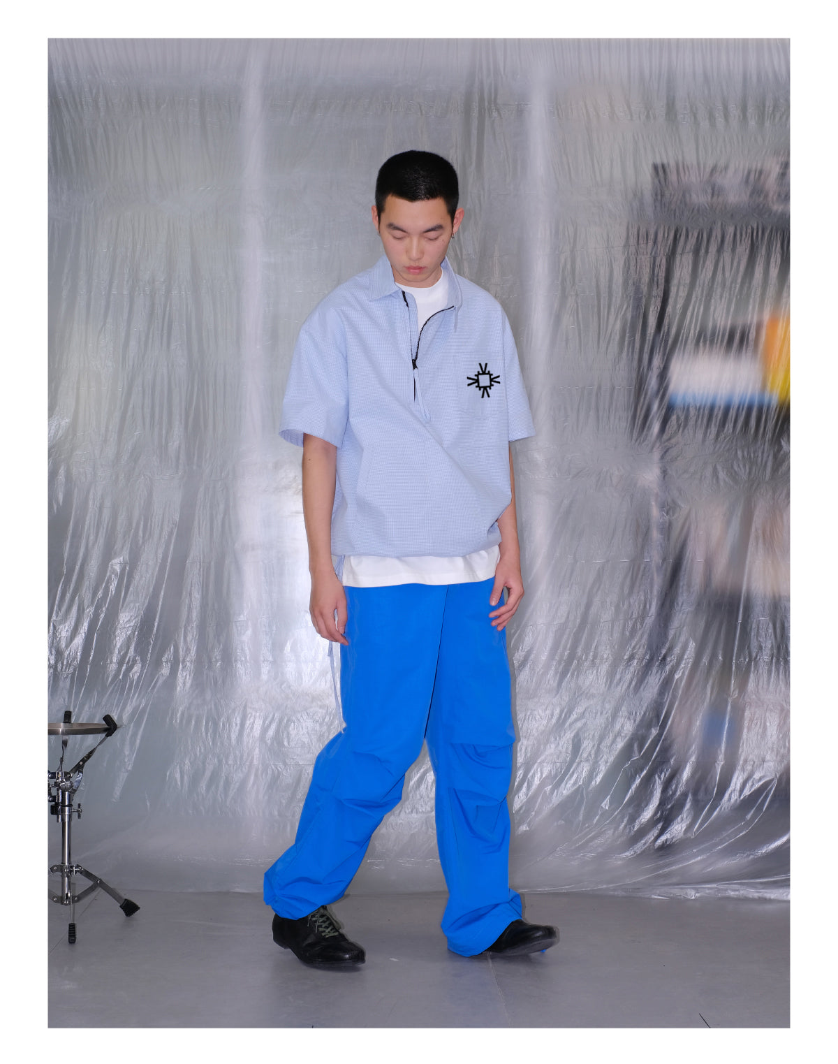 Pleated Paratrooper Pants