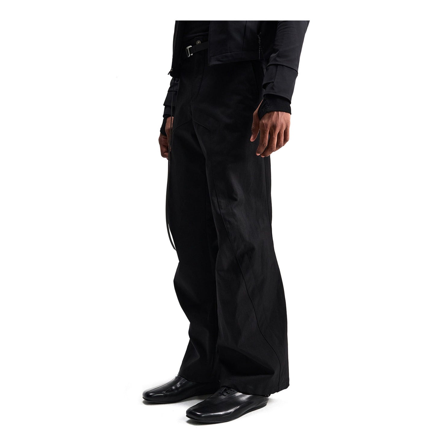 Water-repellent nylon casual pants