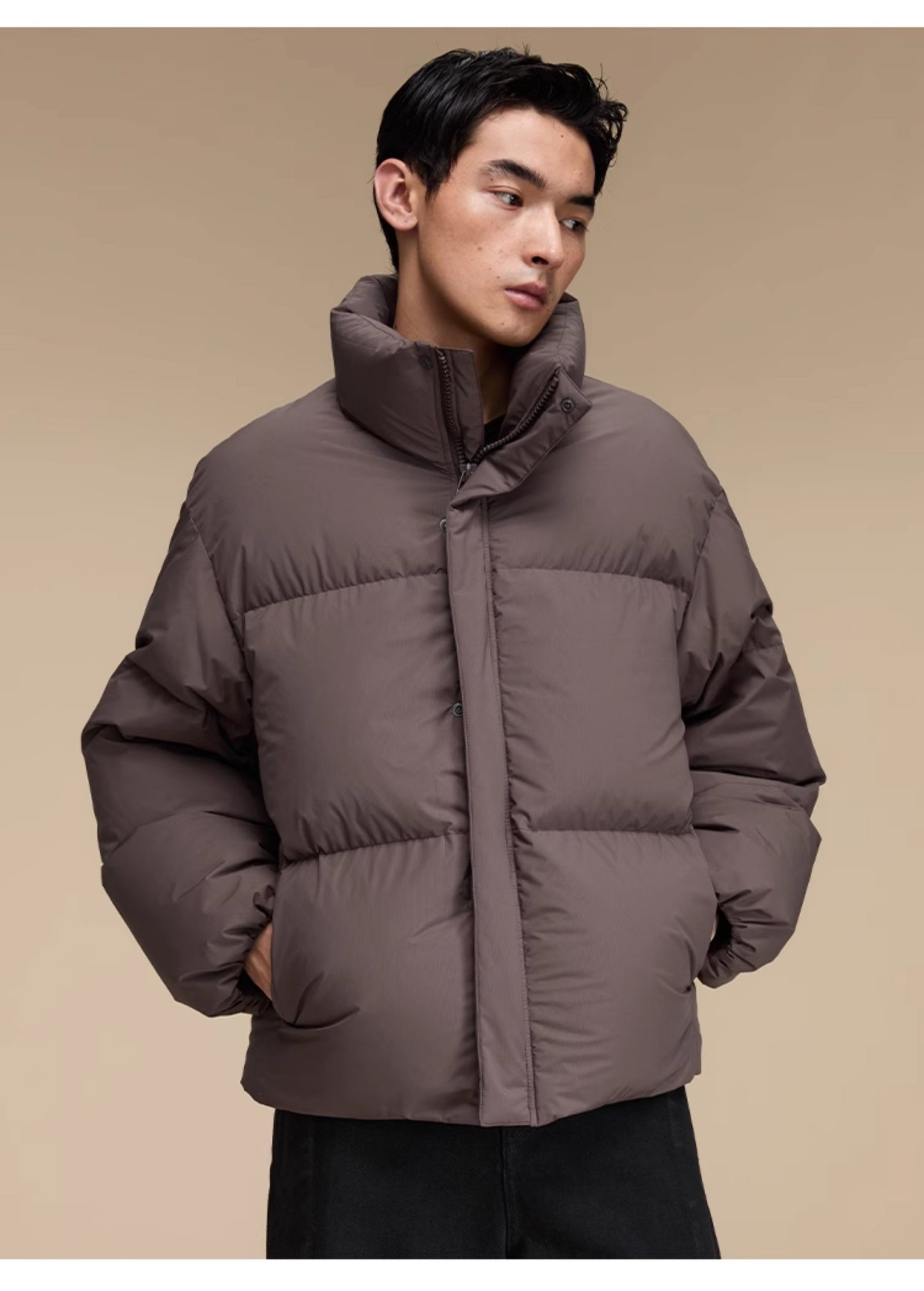 Short Loose Down Jacket