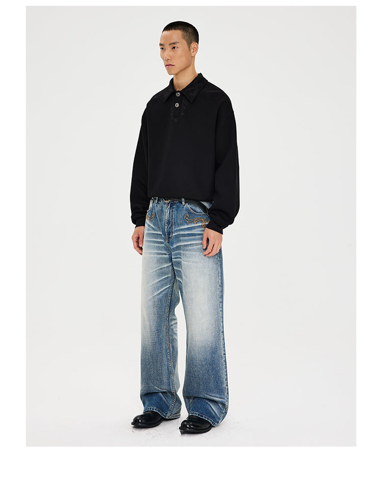 Loose Straight Jeans