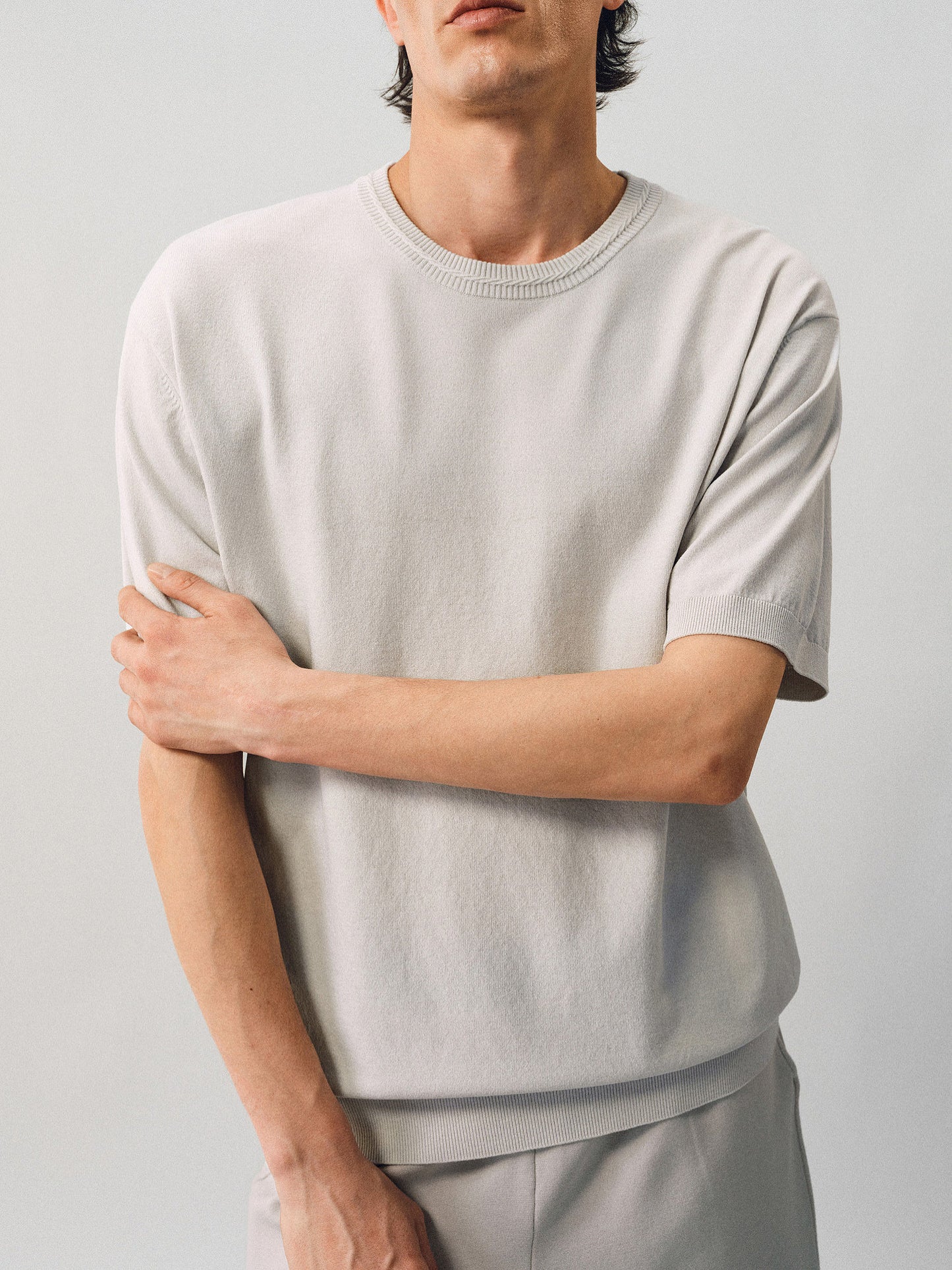 Jacquard Knit Shirt