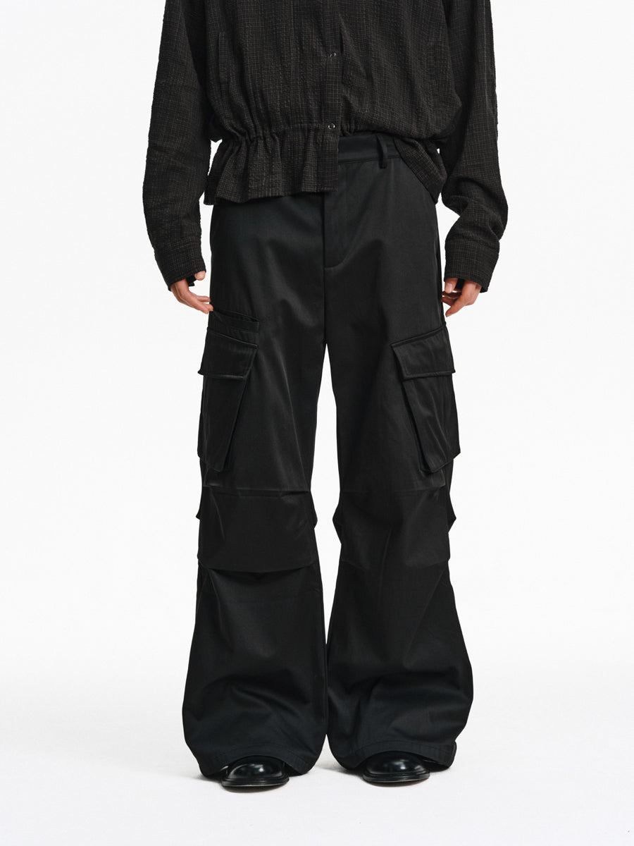 Multi-Pocket Casual Pants