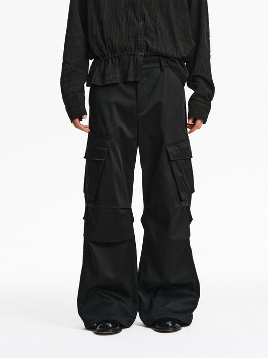 Multi-Pocket Casual Pants