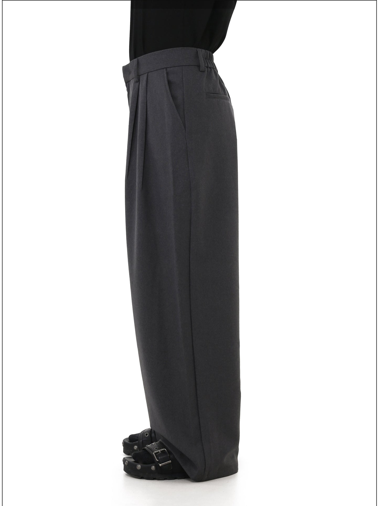 Straight-Leg Casual Pants