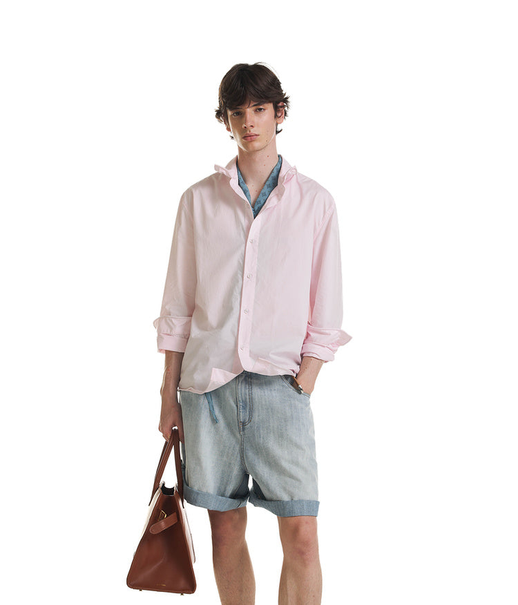 Plain versatile basic shirt