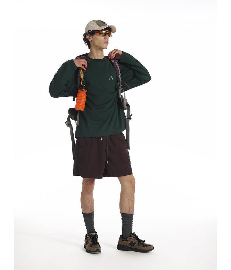 Contrast Color Raglan T-Shirt