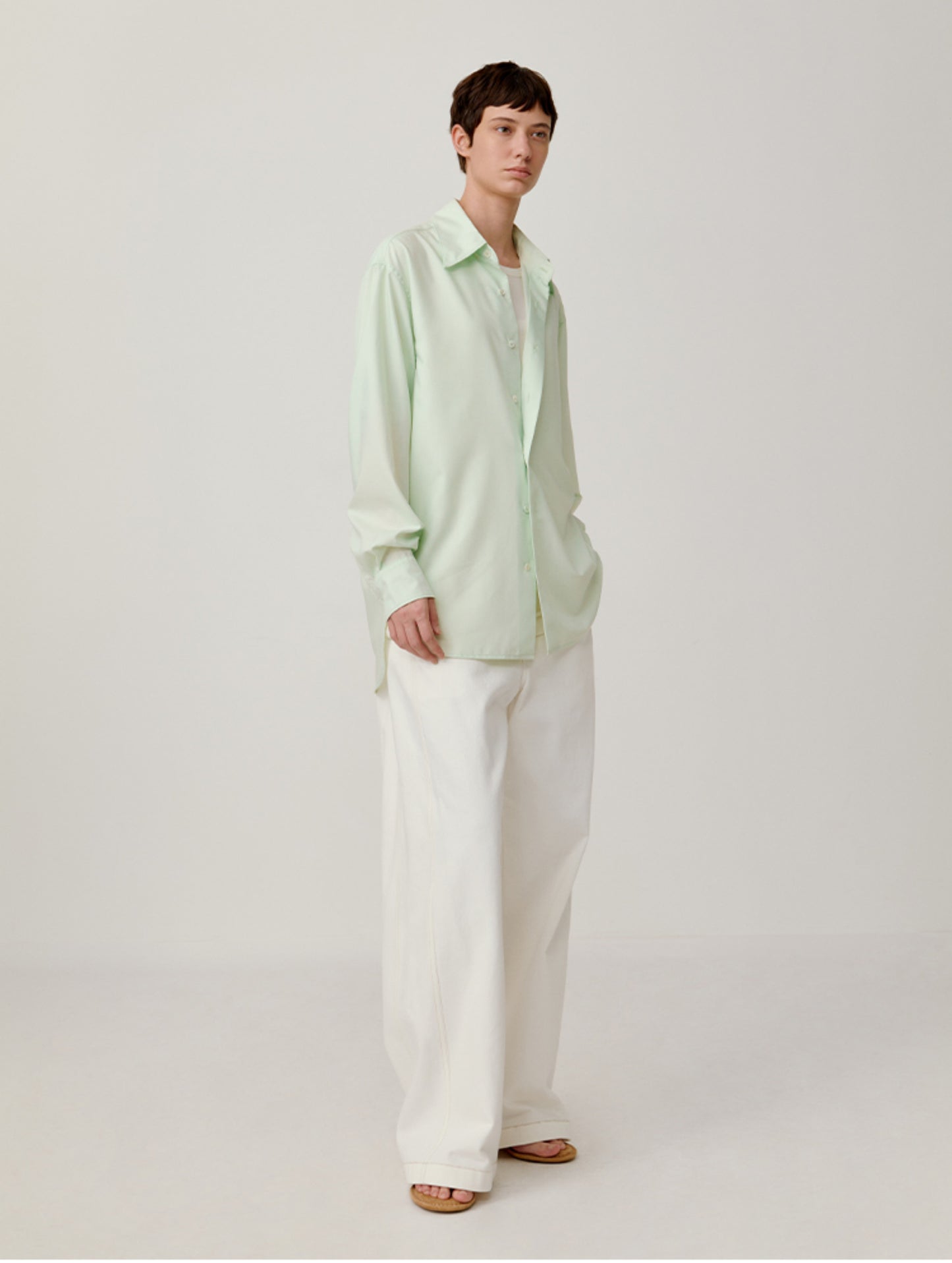 Simple Patch Pocket Shirt