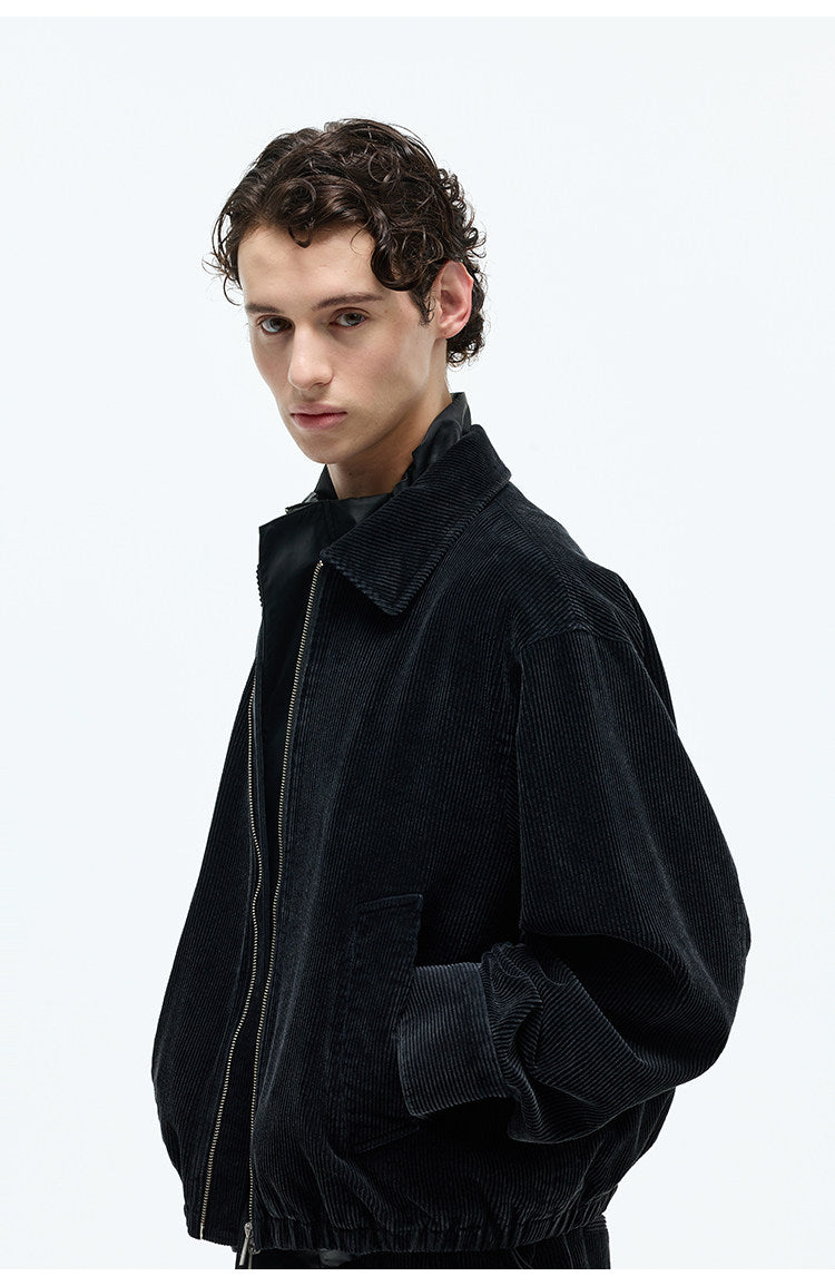 Corduroy Textured Wash Jacket