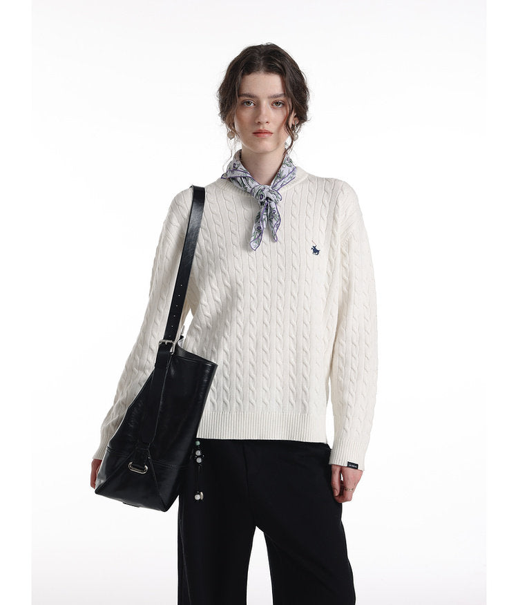 Oil-Waxed Leather Tote Bag