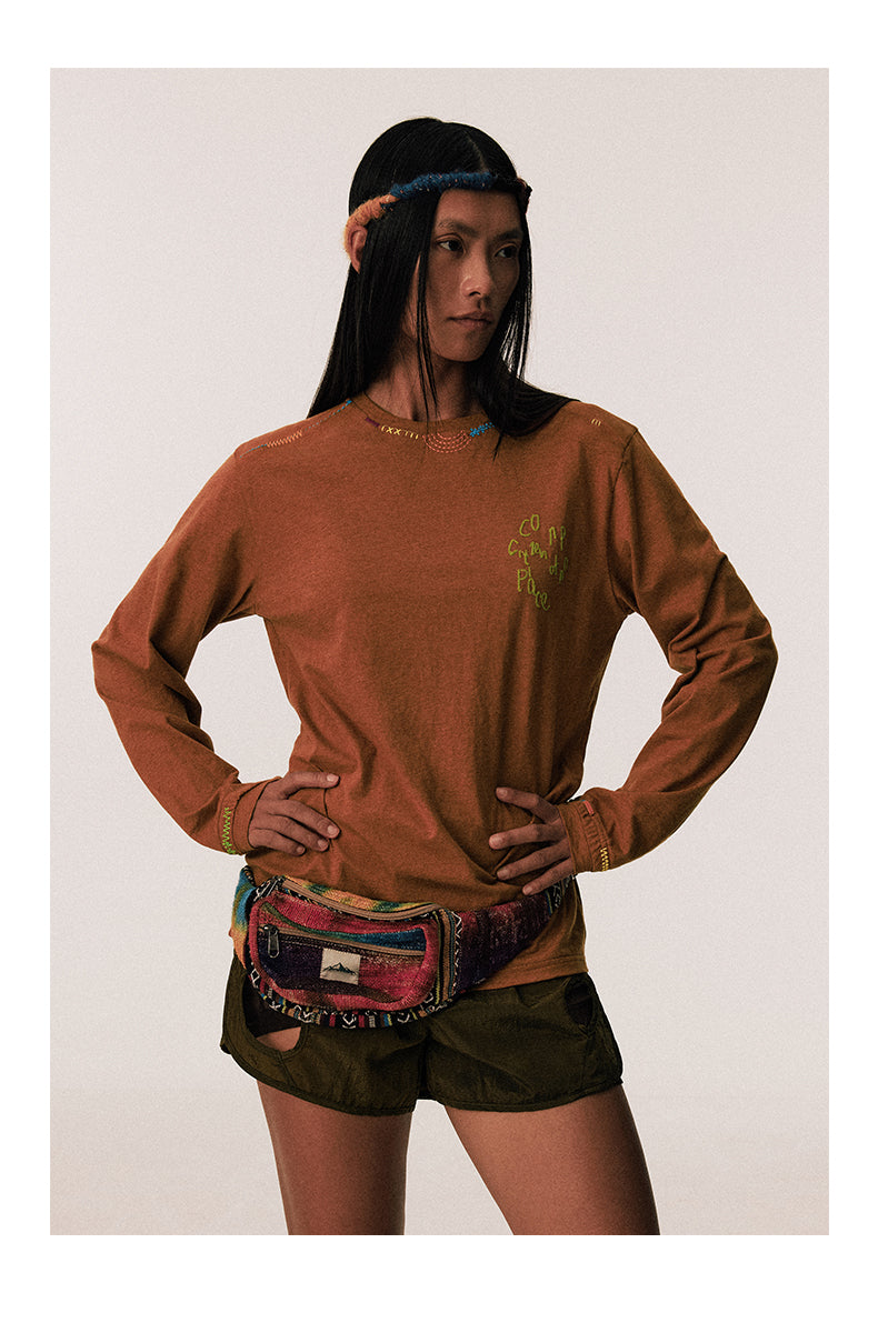 Embroidered Antibacterial T-Shirt