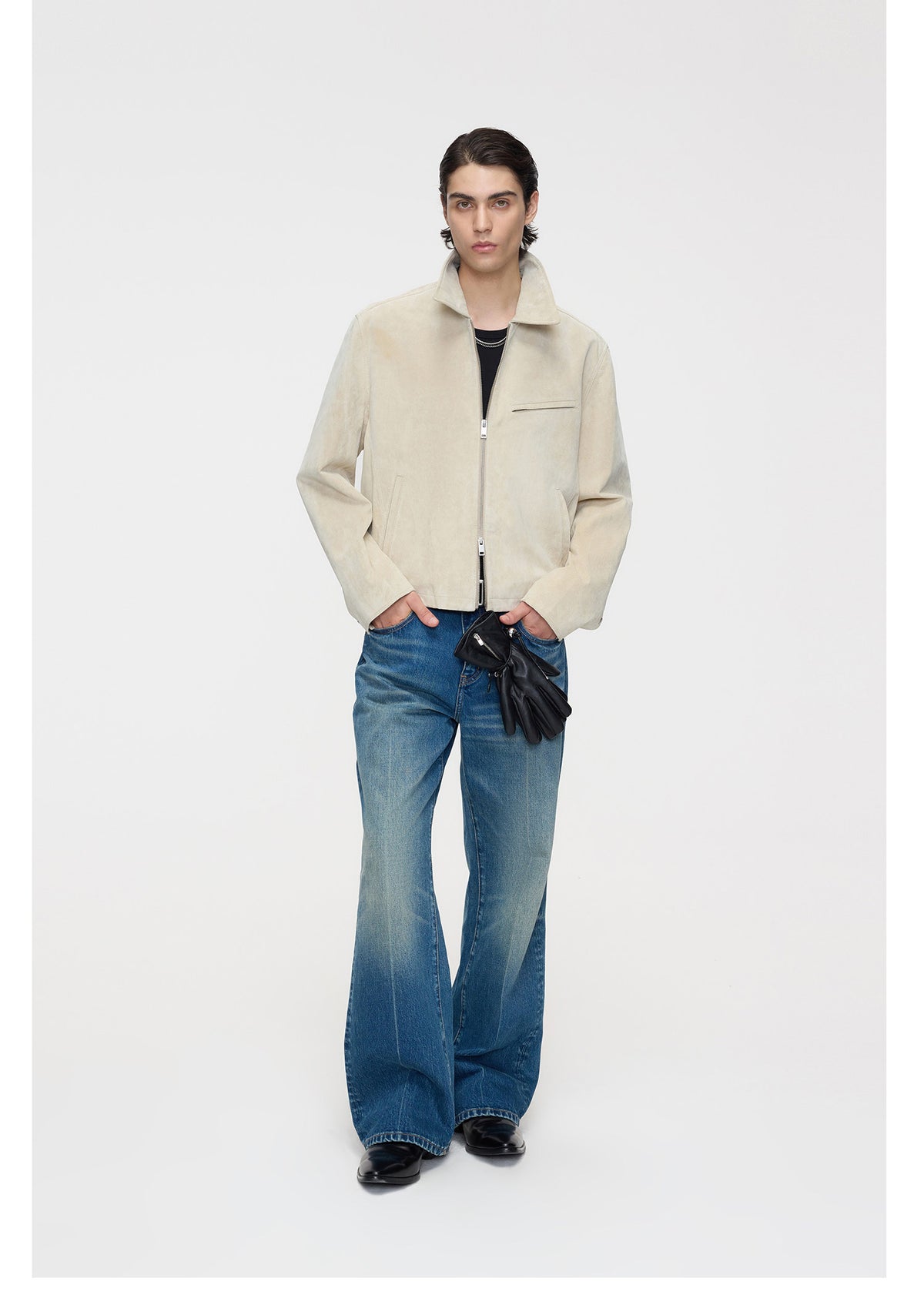 Retro Wash Straight-Leg Jeans