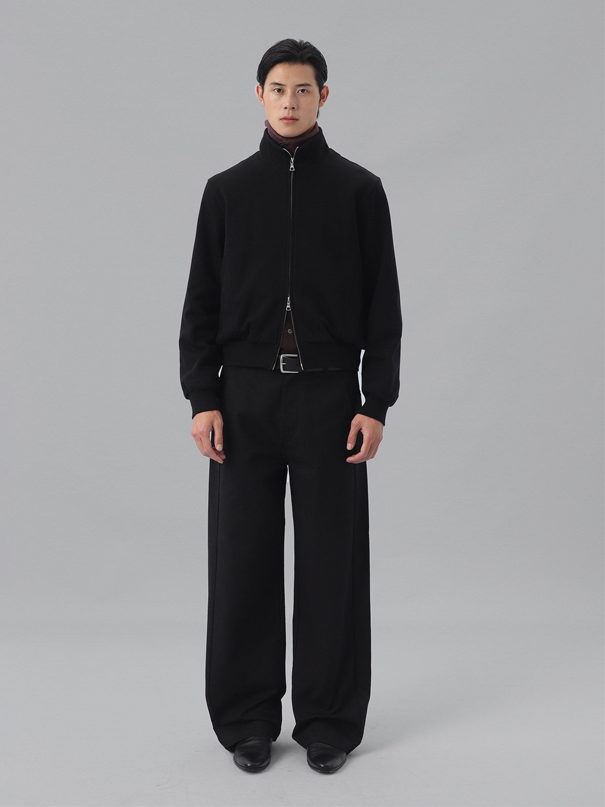Straight-Leg Pants with Patches
