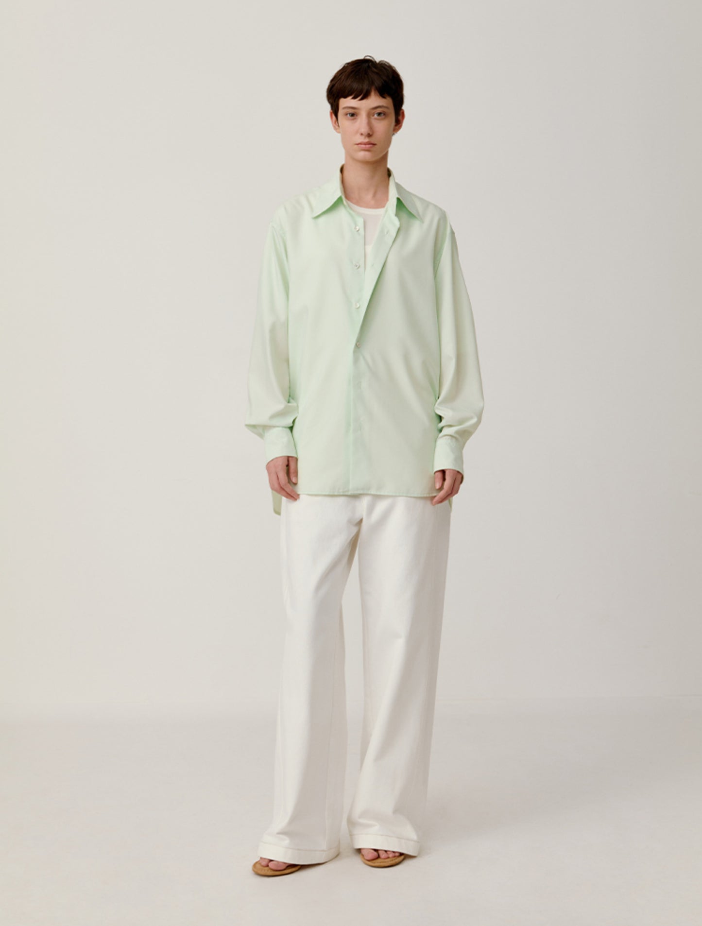 Simple Patch Pocket Shirt