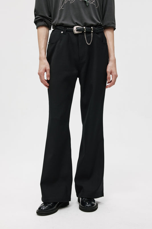 Basic silhouette boot pants