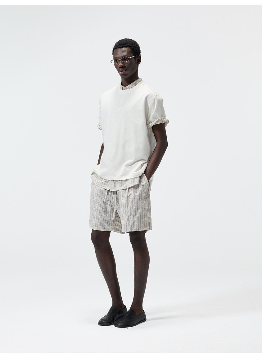Stripe Comfortable Casual Shorts