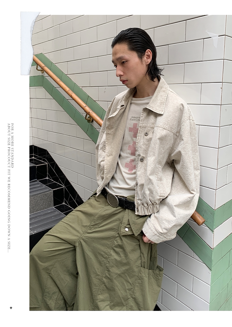 Tank-top-style messenger jacket